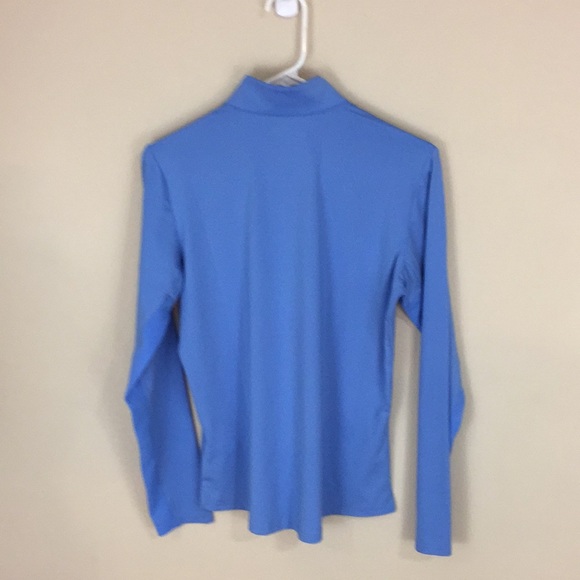 SanSoleil Women’s Sunglow UV 50 Quarter Zip Long Sleeve Top Size Medium - Picture 9 of 16